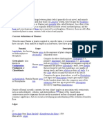 Current Definitions of Plantae: Name(s) Scope Description