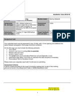 NS522 Assignment Brief Semester 1 Sept '18