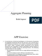 Aggregate Production Planning