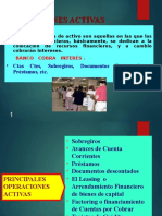 Operaciones Activas y Pasivas Del Sector Financiero