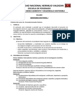 Sillabo-Seminario Doctoral I-2019 PDF