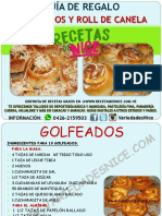 Guia de Golfeados y Roll de Canela Variedades Nice