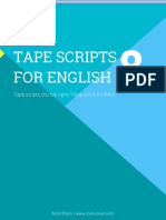 Tape Scripts Bai Nghe Tieng Anh 8 Thi Diem