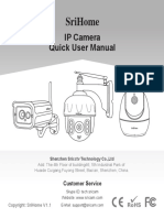 SriHome IP Camera Quick User Manual