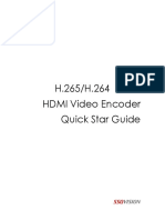 H.265 HDMI Video Encoder Quick Start Guide - ERV1.2