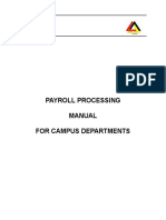 Manual Payroll Processing Free Doc Template