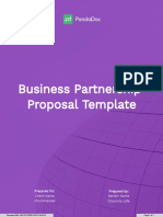 Business Partnership Proposal Template