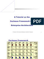 A Tutorial On The Zachman Framework For Enterprise Architecture