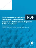 WP.026 Leveraging Post Market Surveillance and Post Market Clinical Follow Up Data - A01