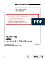 Datasheet HEF74106BP