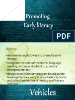 Promoting Early Literacy