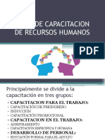 Tipos de Capacitacion