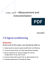 Topic 7 Signal Conditioning