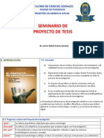 Seminario Proyecto de Tesis