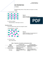 SOLIDS AND THEIR Properties 1