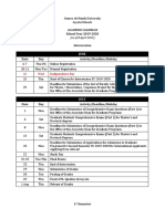 LS Academic Calendar SY2019-2020 As of April 2019