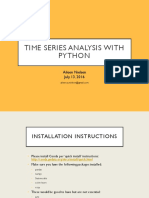 Time Series Analysis With Python