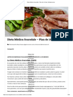 Dieta Médica Scarsdale - Plan de 14 Días - Elgastronomo