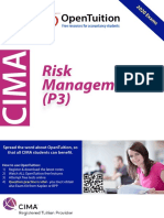 CIMA P3 2020 Notes