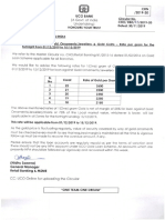 Gold Loan Rate CHORBD332019-20