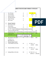 Dynamic E Value