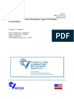 NCCLS - GP5-A2 - Clinical Lab Waste Management