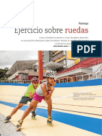 Patinaje Ejercicio Sobre Ruedas-Revista +salud Locatel Nro. 56