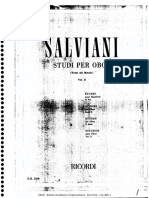 Salviani. Dúo. Studi Per Oboe Vol. 2 PDF