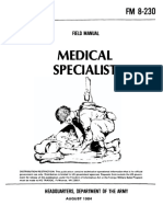 FM 8-230 Medical Specialist PDF