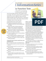 Pulmonary Function Tests