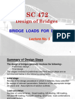 Lecture No.5 - Bridge-Loads