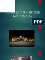 Acarreo y Transporte Mecanizado