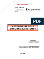 Monographie de DJAKOTOMEY