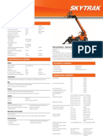 SkyTrak 10054 Manipulador Telescopico