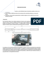 Laboratorio de Torsión PDF