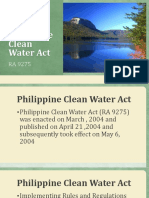 6 Philippine Clean Water Act