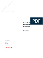 Oracle Database 12c - Managing Multitenant Architecture Student Guide PDF