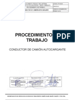 Pt-Sgi-29 Conductor de Camión Autocargante