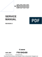 Canon LBP-2000 Service Manual