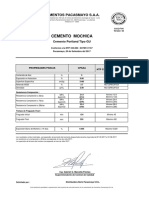 Cemento Mochica Pacasmayo