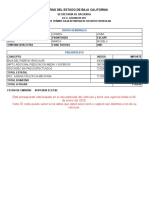 Presupuesto Baja Definitiva - Registro Vehicular