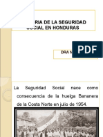 Historia de La Seguridad Social en Honduras PDF