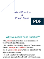 Friend Function & Friend Class