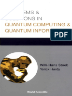 Willi-Hans Steeb, Yorick Hardy - Problems & Solutions in Quantum Computing & Quantum Information-World Scientific Publishing Company (2004) PDF