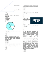 Latihan Soal Pecahan