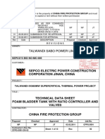 CFPG-Foam Bladder Technical Data Sheet