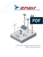 Minieolica Enair y Renovables en Telecomunicaciones