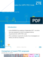 Latency Consideration For LDPC FEC Code Wey - 3ca - 1a - 1117