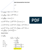 5 Integration of Inverse Trigonometric Functions