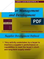 Supplier Development Strategies